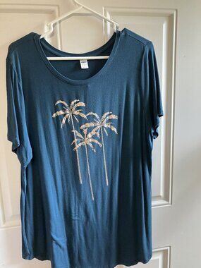 Old Navy Women's Blue Blouse